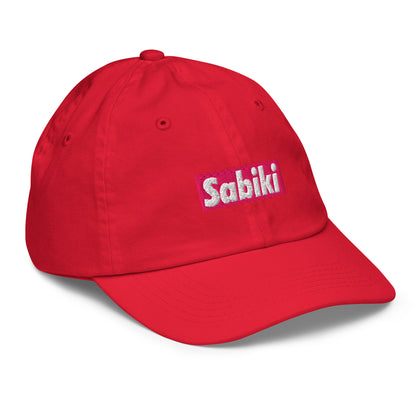 ピンク SABIKI BOX キッズ ベースボールキャップ｜右前の商品画像（18枚目）
