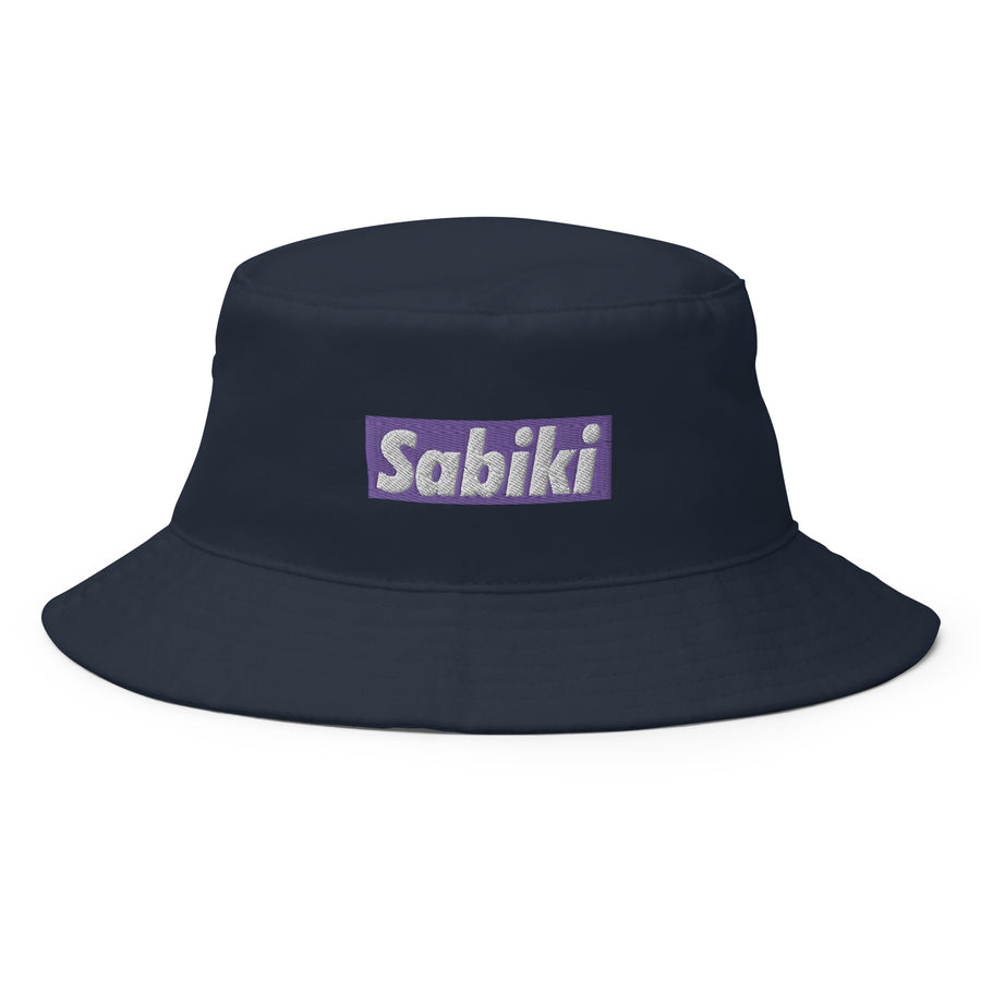 パープル SABIKI BOX バケットハット｜正面の商品画像（1枚目）