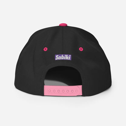 パープル DELTA SABIKI スナップバック｜背面の商品画像（17枚目）
