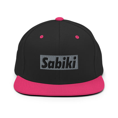 シルバー SABIKI BOX スナップバック｜正面の商品画像（10枚目）