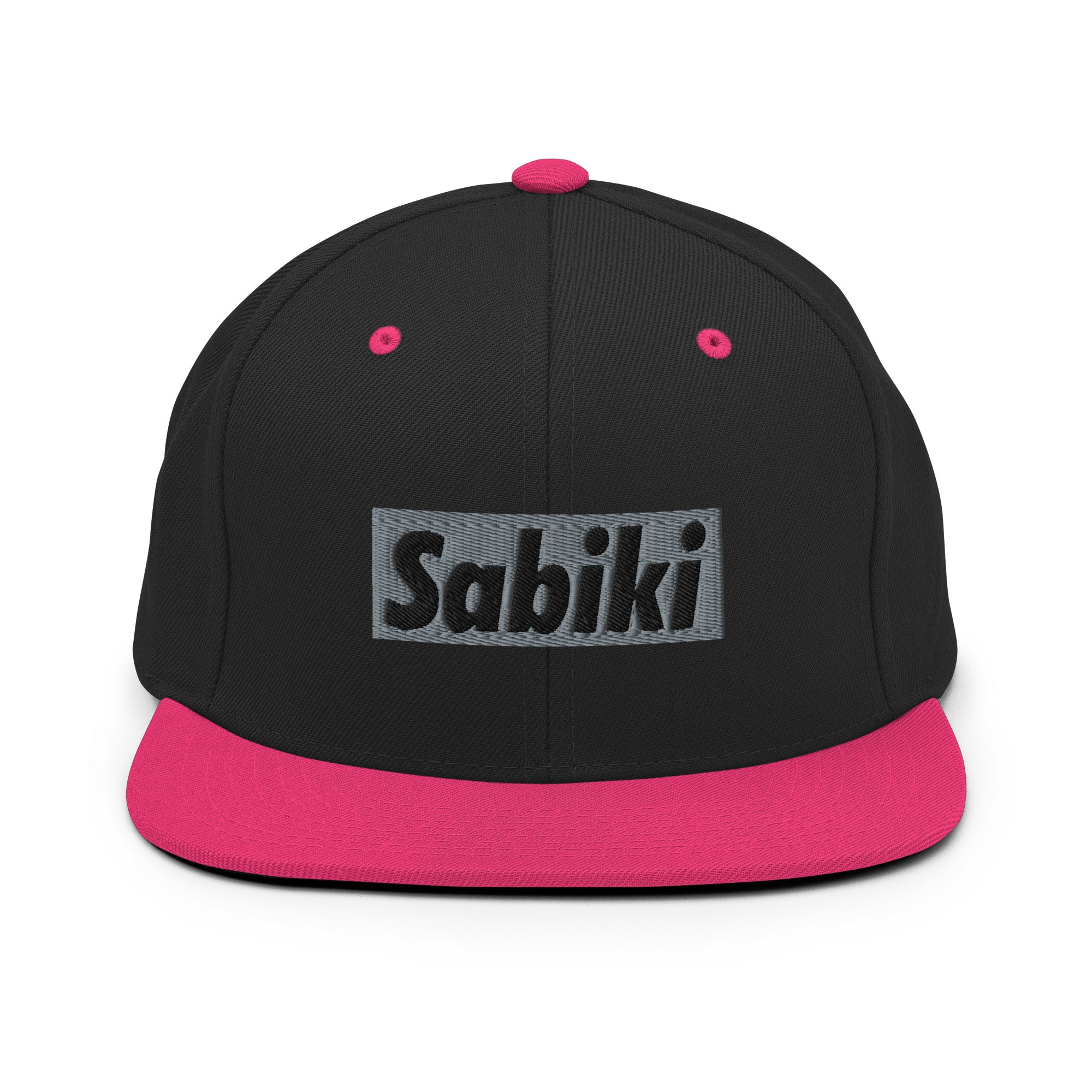 Silver Sabiki Box Snapback Hat