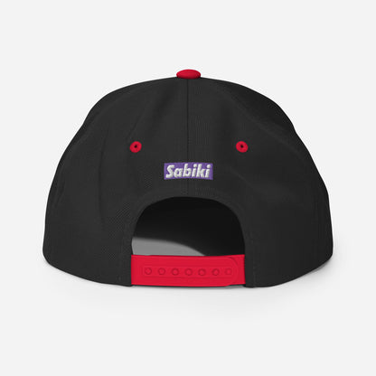パープル DELTA SABIKI スナップバック｜背面の商品画像（13枚目）