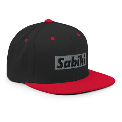シルバー SABIKI BOX スナップバック｜右前の商品画像（8枚目）