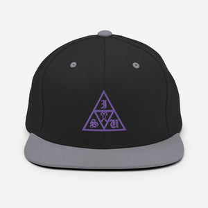 Purple Delta Sabiki Snapback Hat