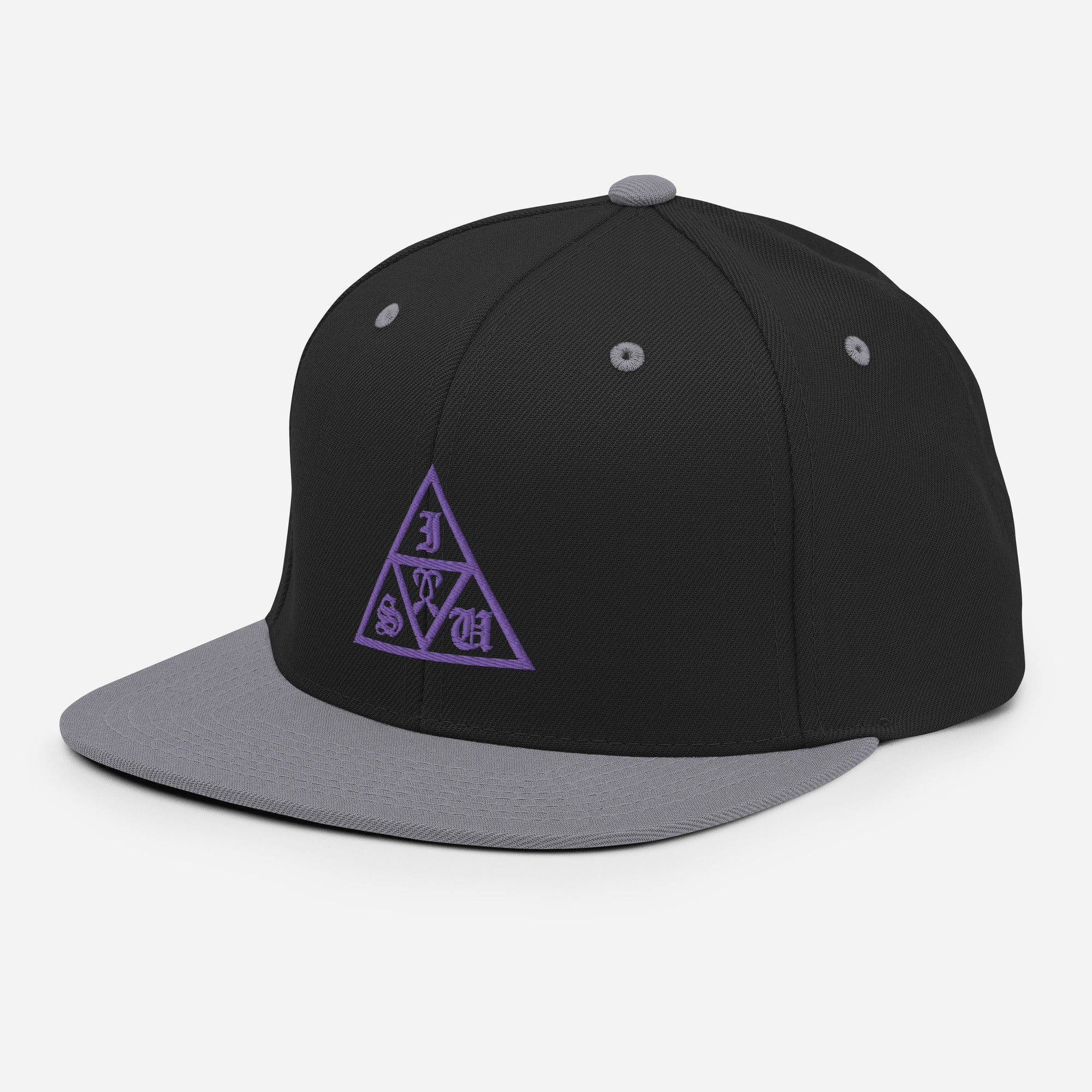 Purple Delta Sabiki Snapback Hat