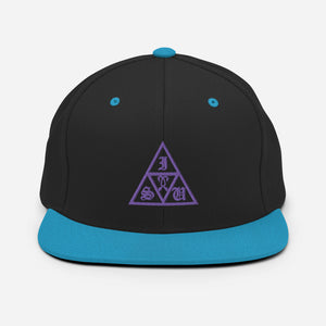 Purple Delta Sabiki Snapback Hat