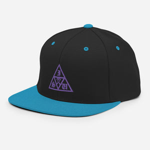 Purple Delta Sabiki Snapback Hat