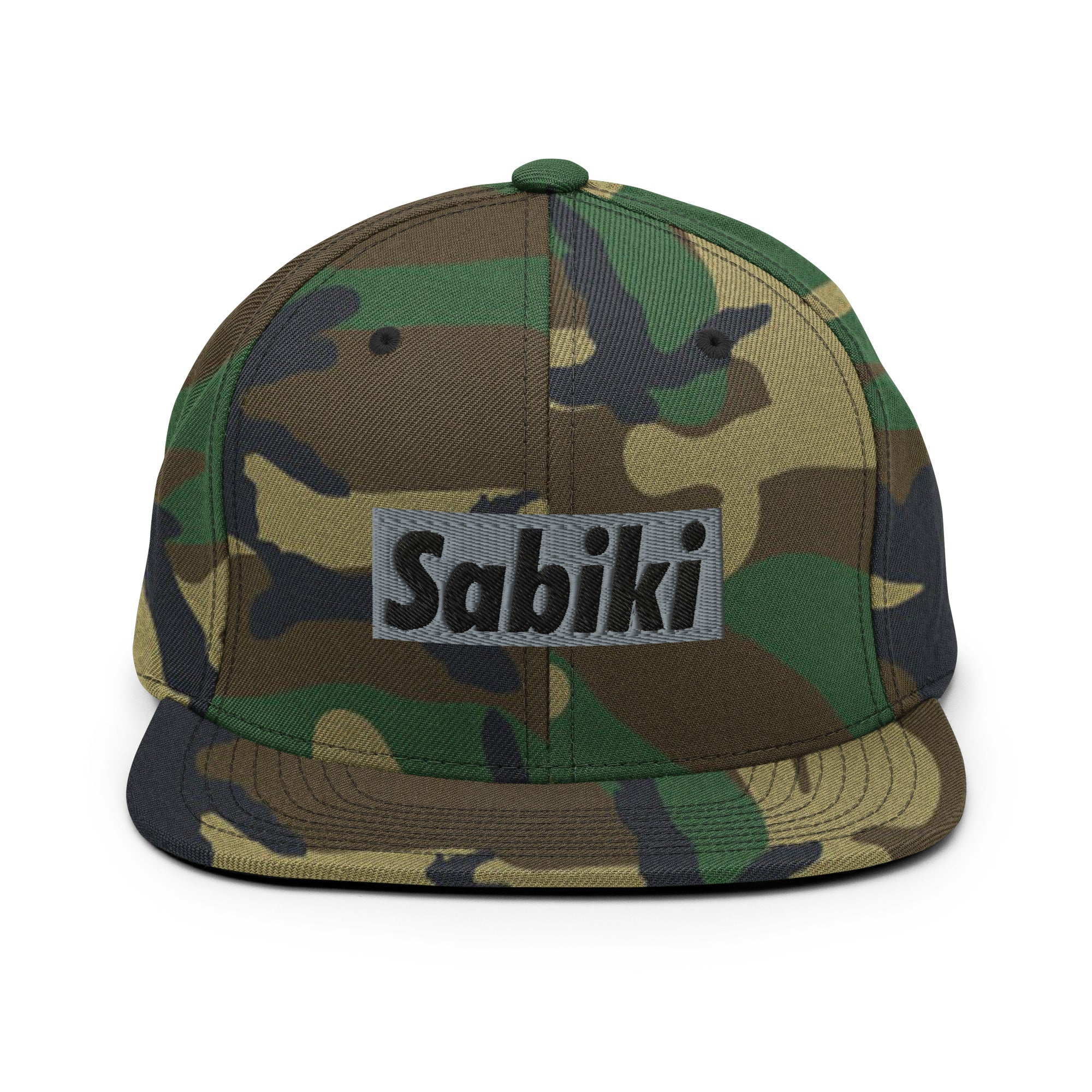 Silver Sabiki Box Snapback Hat