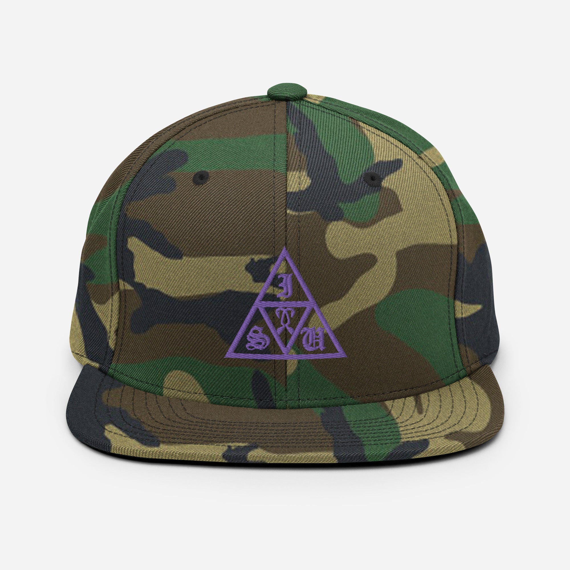 Purple Delta Sabiki Snapback Hat