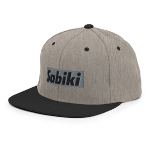 Silver Sabiki Box Snapback Hat
