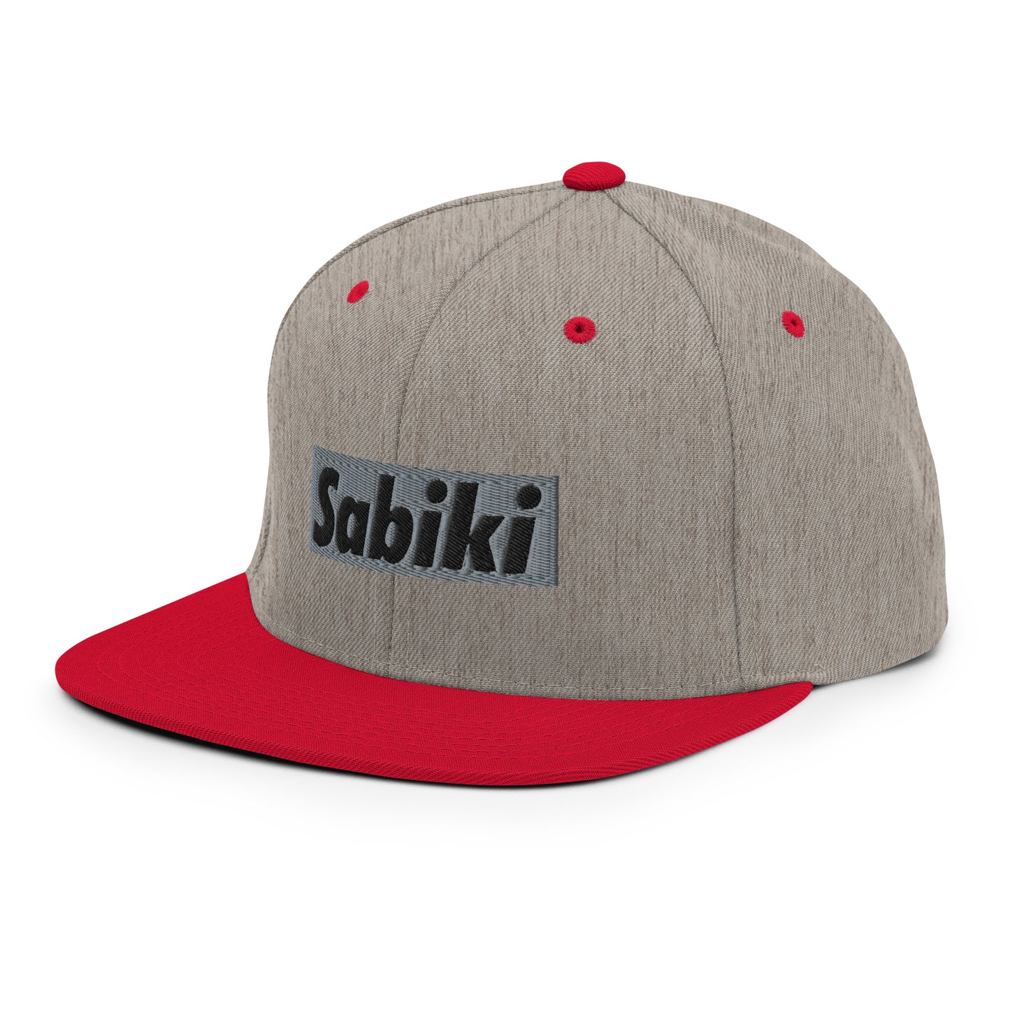 Silver Sabiki Box Snapback Hat