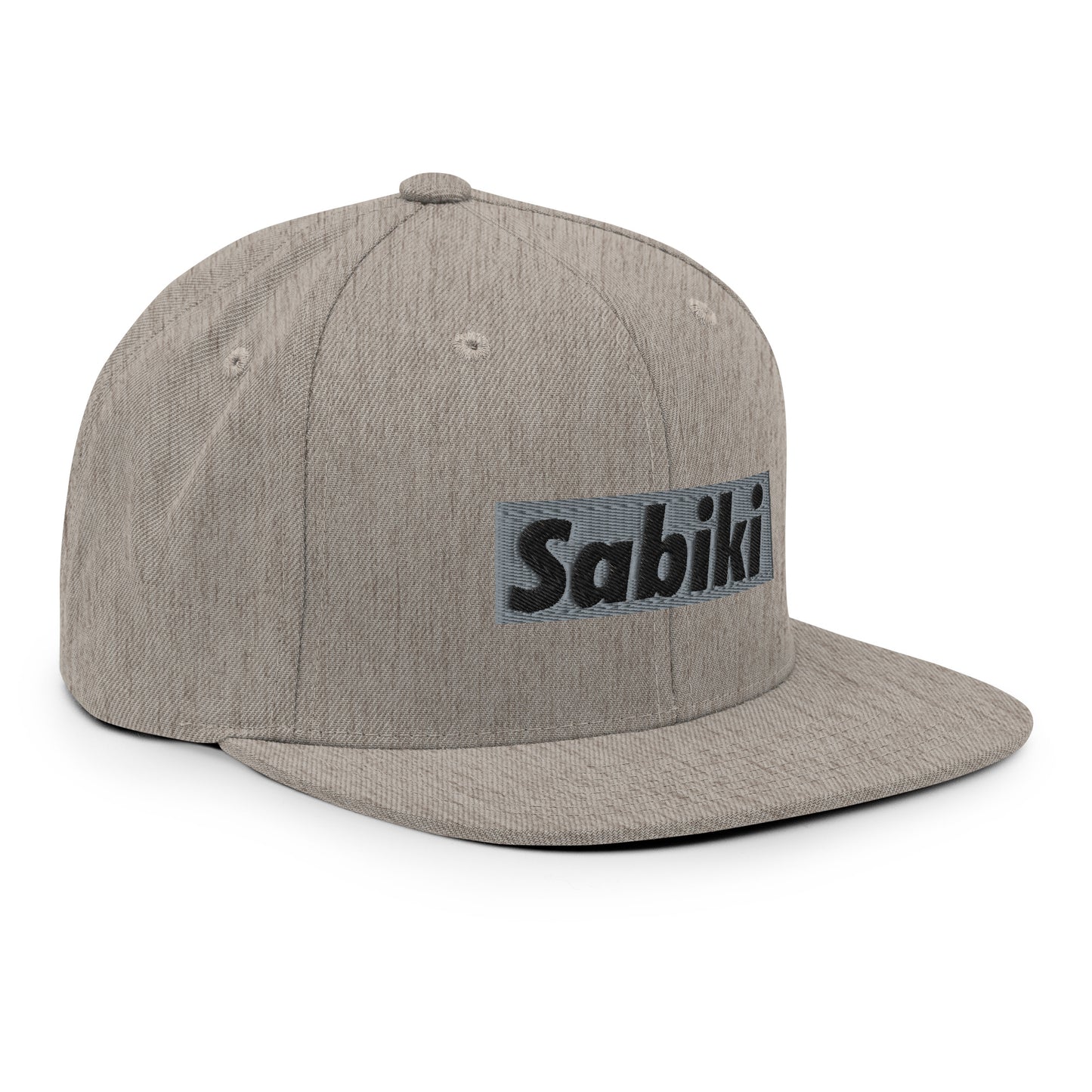 Silver Sabiki Box Snapback Hat