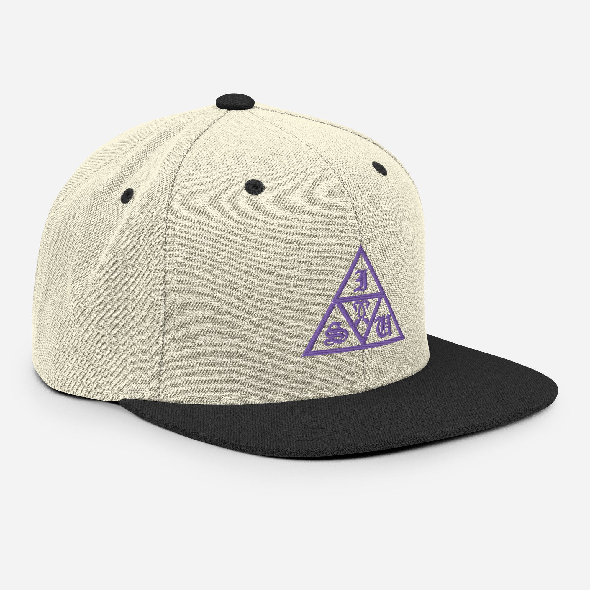 Purple Delta Sabiki Snapback Hat