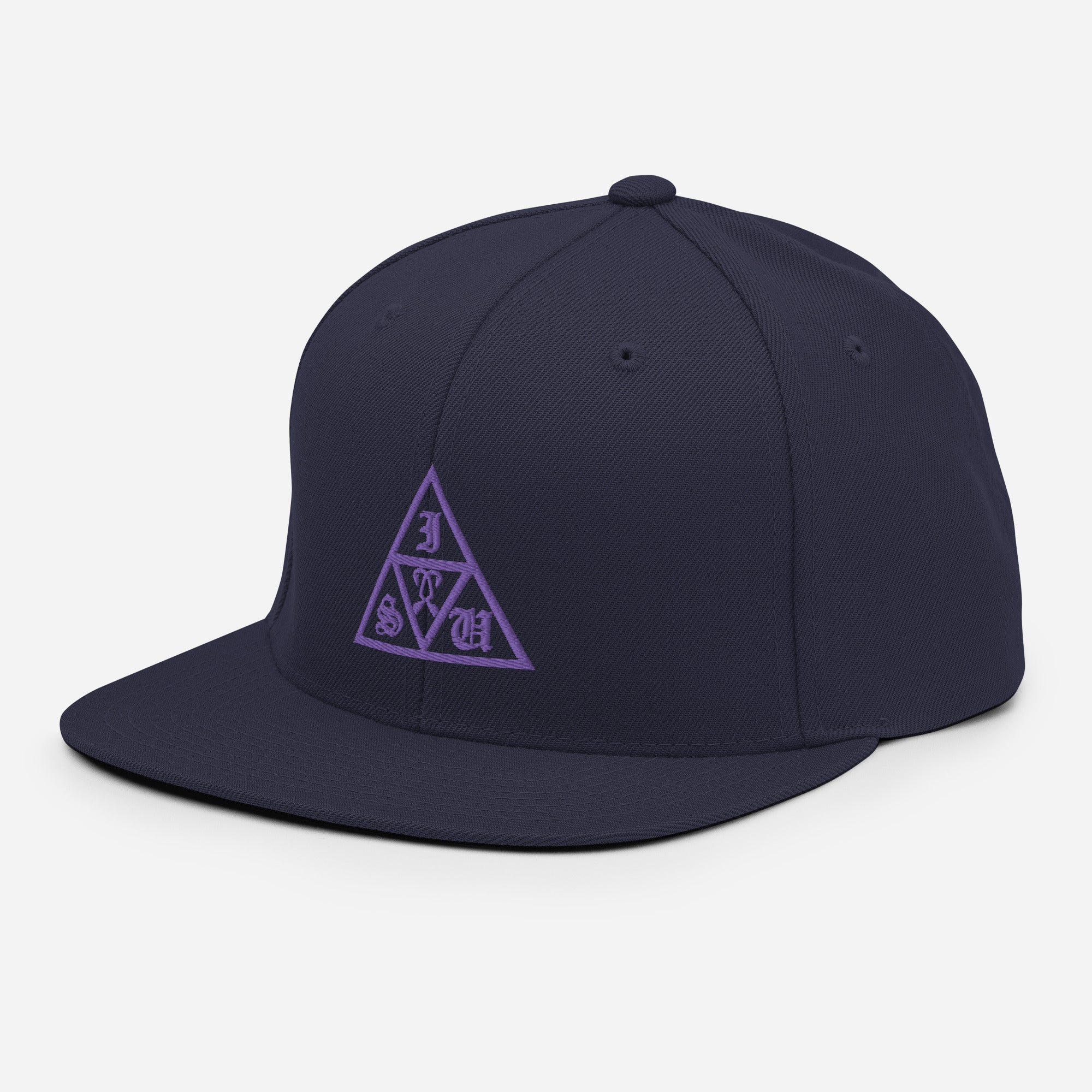 Purple Delta Sabiki Snapback Hat