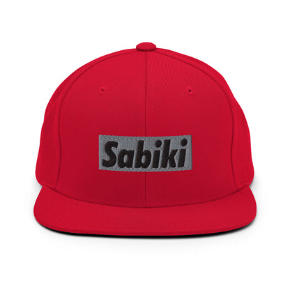 シルバー SABIKI BOX スナップバック｜正面の商品画像（34枚目）