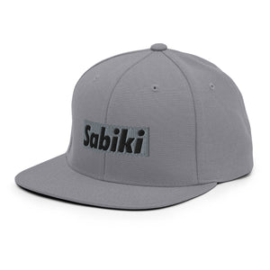 Silver Sabiki Box Snapback Hat