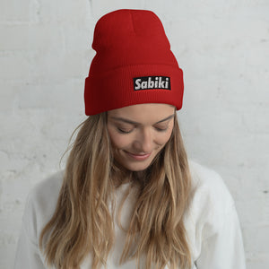 Black Sabiki box Beanie