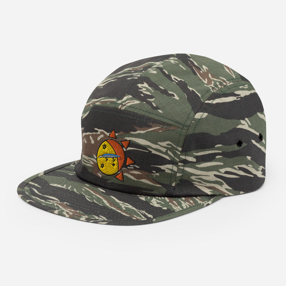 Moon & Sun Five Panel Cap.