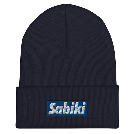 Blue Sabiki box Beanie.