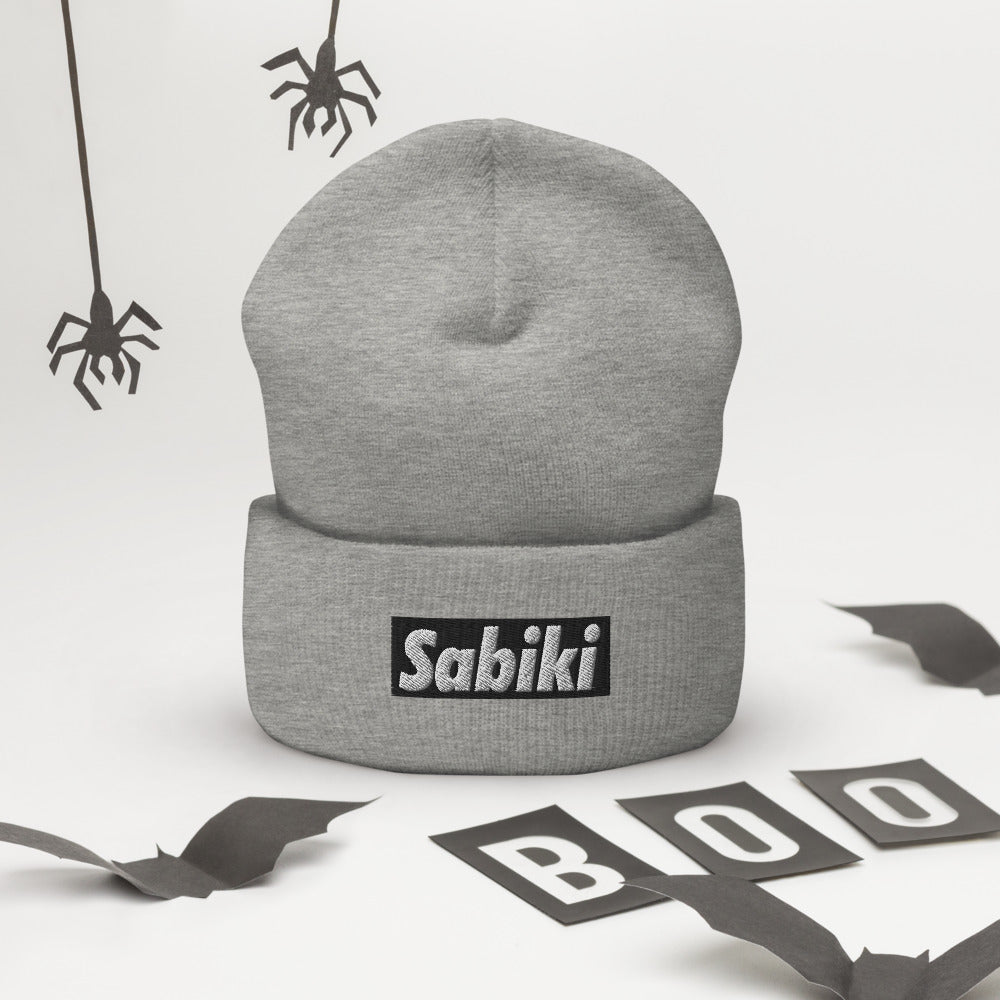 Black Sabiki box Beanie.