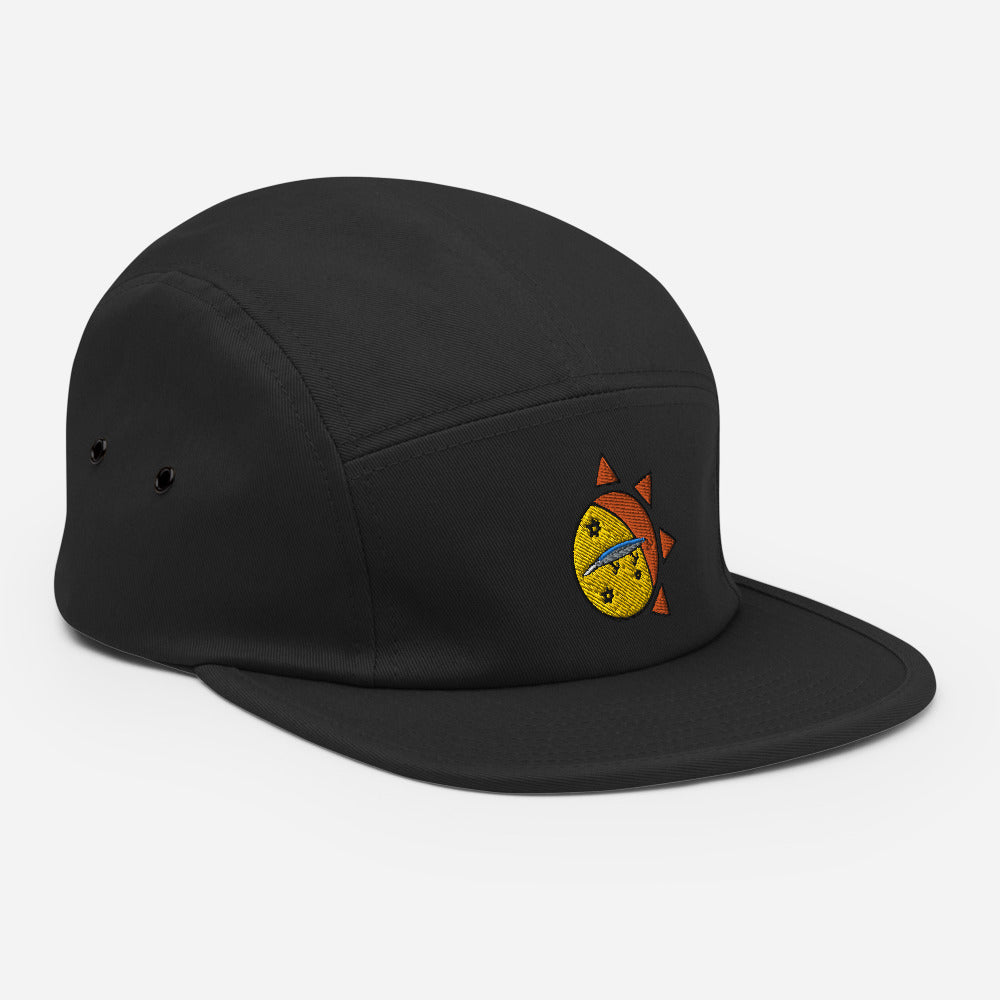 Moon & Sun Five Panel Cap.