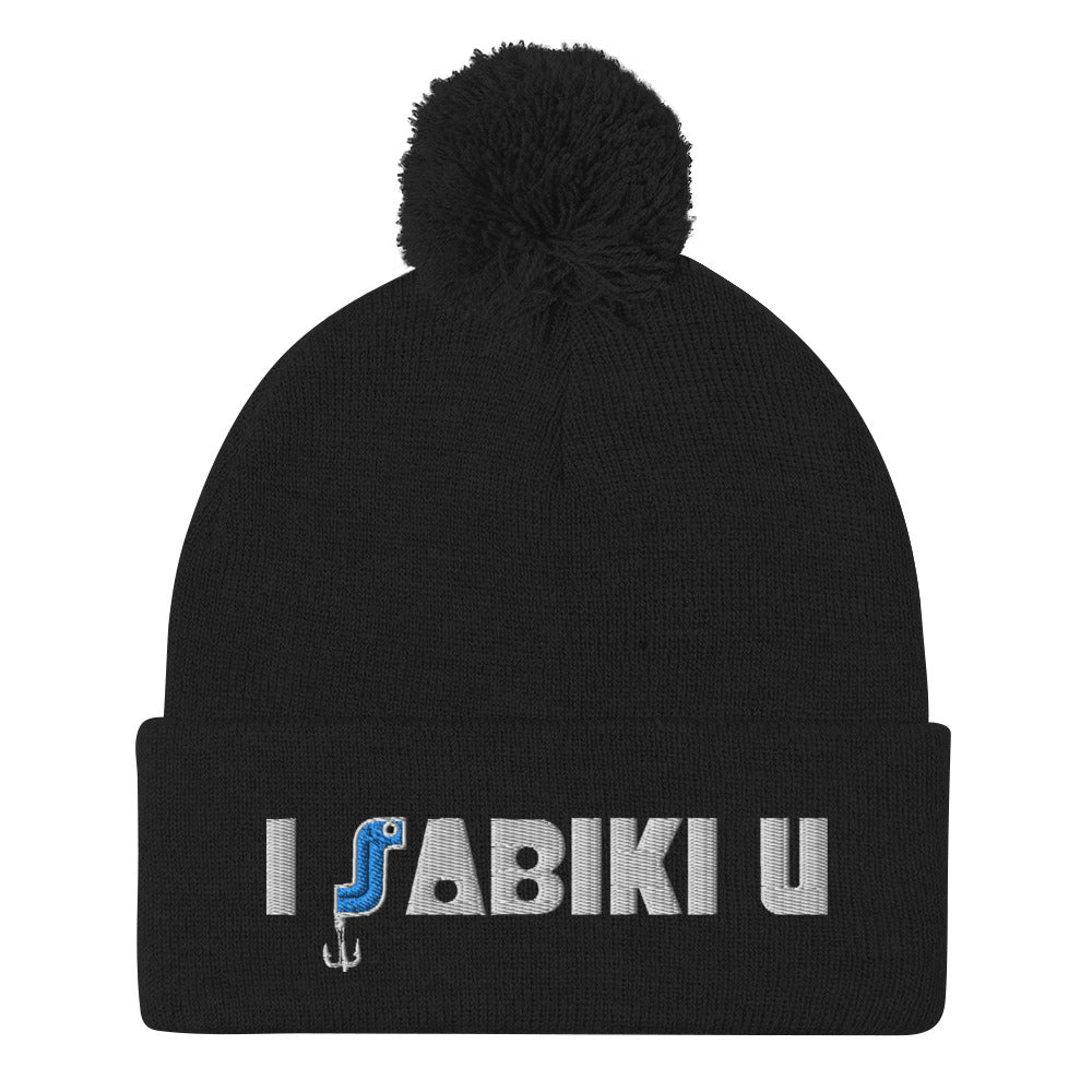 I Sabiki U Pom-Pom Beanie