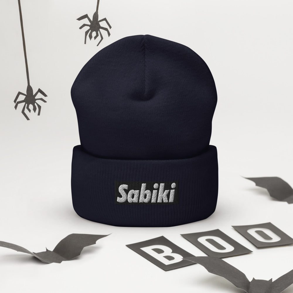 Black Sabiki box Beanie.