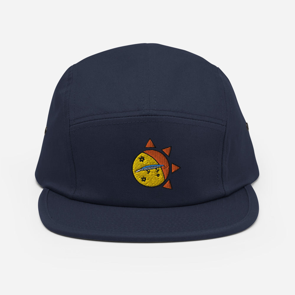 Moon & Sun Five Panel Cap.