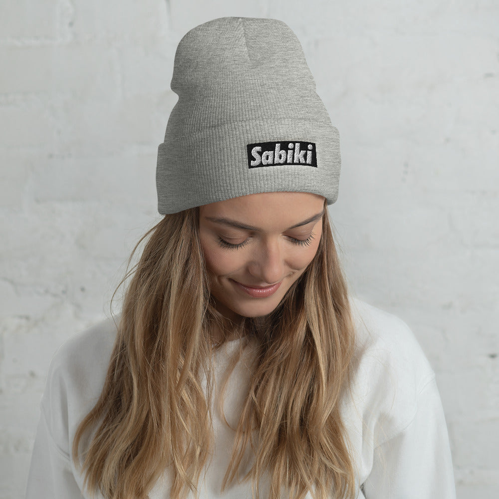 Black Sabiki box Beanie