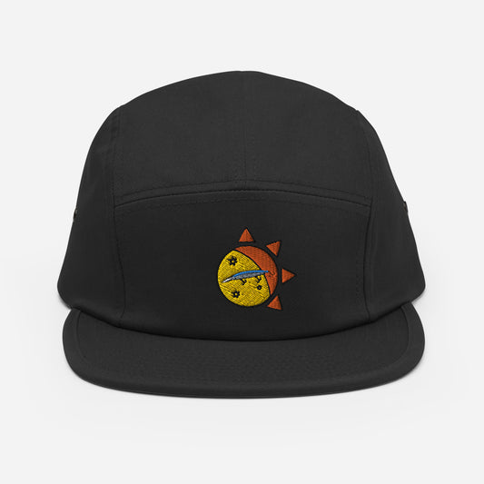 Moon & Sun Five Panel Cap.
