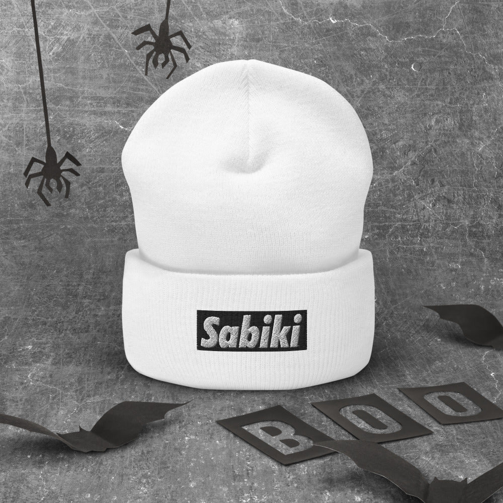 Black Sabiki box Beanie.