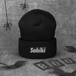 Black Sabiki box Beanie