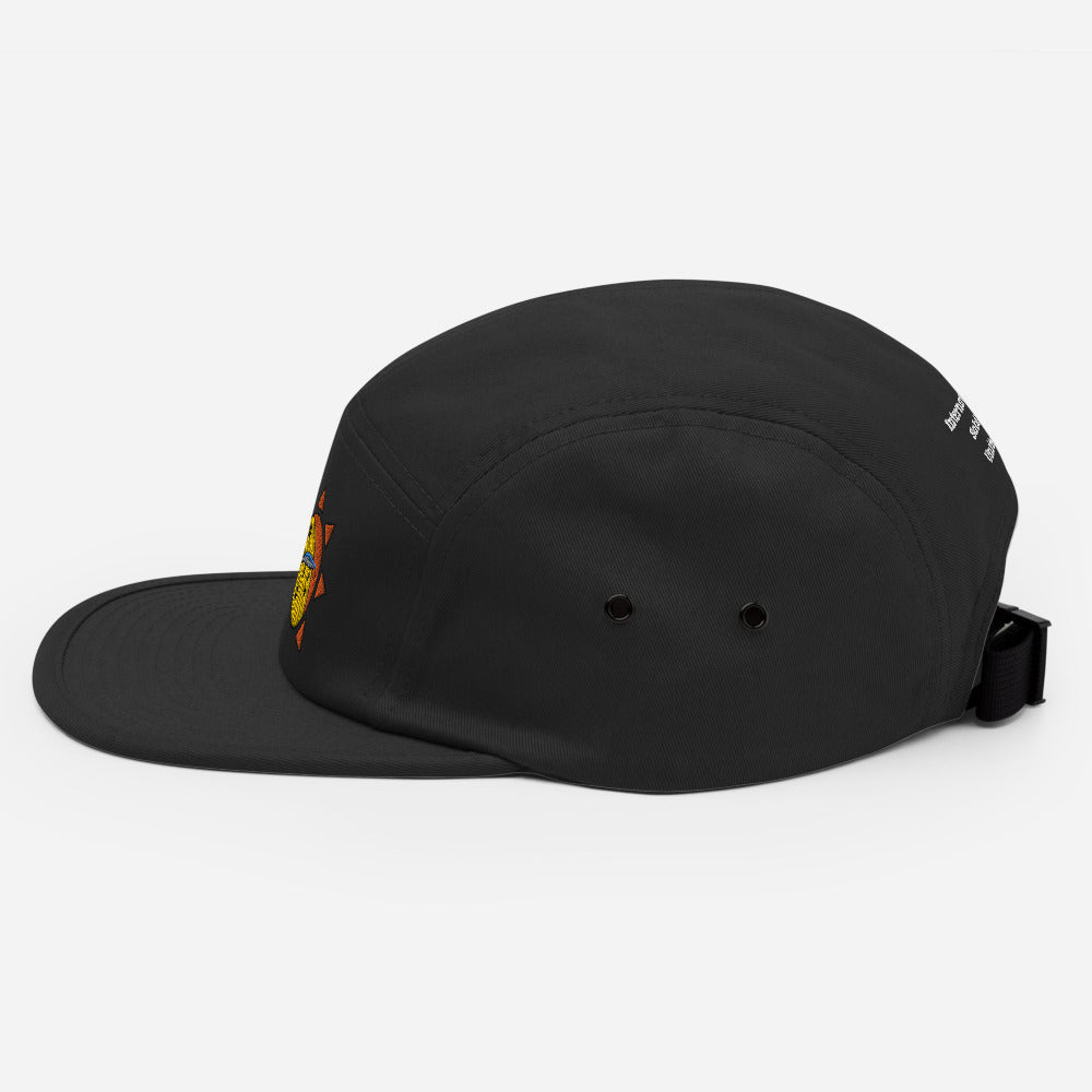 Moon & Sun Five Panel Cap.