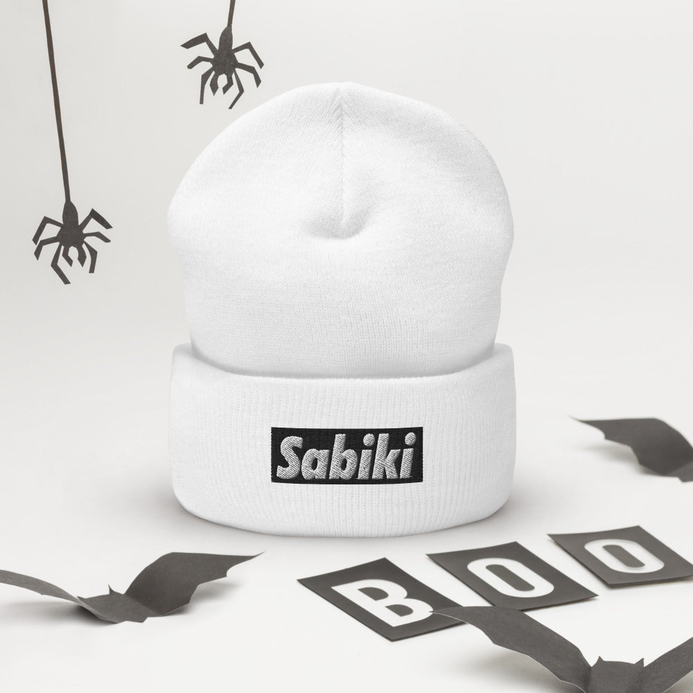Black Sabiki box Beanie.