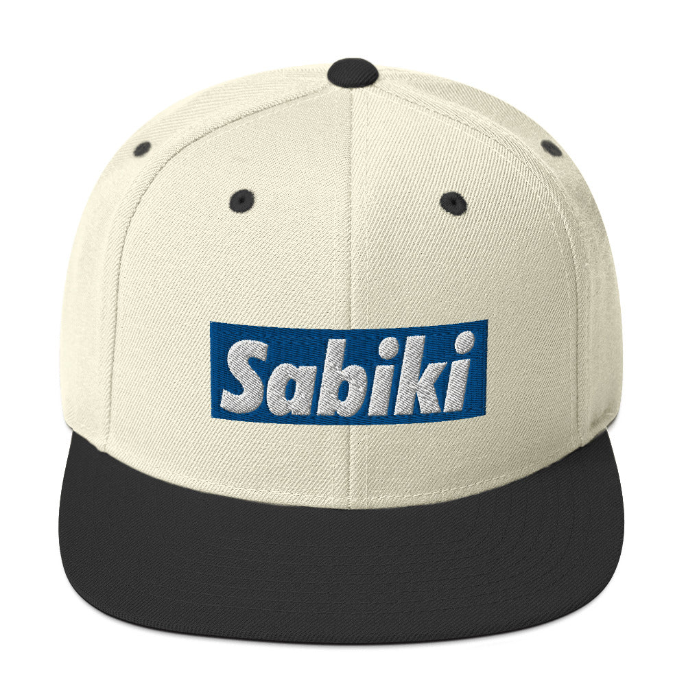 Blue Sabiki Box Snapback Hat