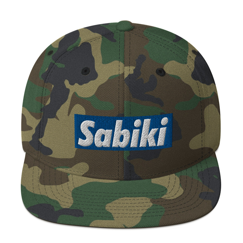 Blue Sabiki Box Snapback Hat