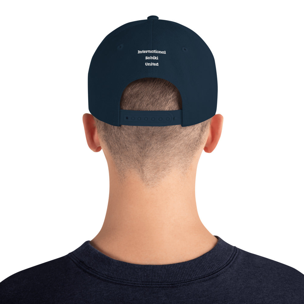 Blue Sabiki Box Snapback Hat